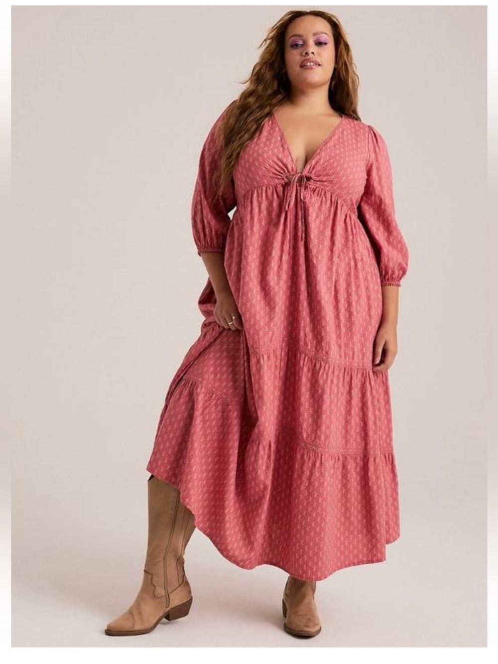 NWOT Festi Blouson Sleeve Maxi Dress, size 0